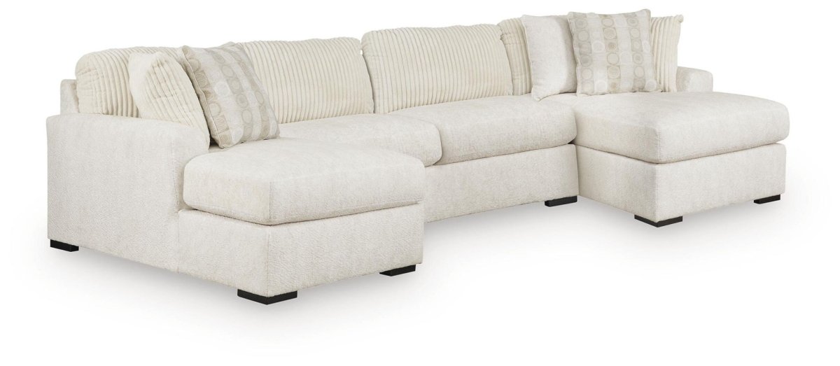Chessington - Sectional Stationary Sectionals by Signature Design by Ashley® - Walls Furniture & Mattress