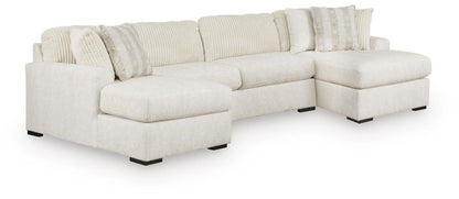 Chessington - Sectional Stationary Sectionals by Signature Design by Ashley® - Walls Furniture & Mattress