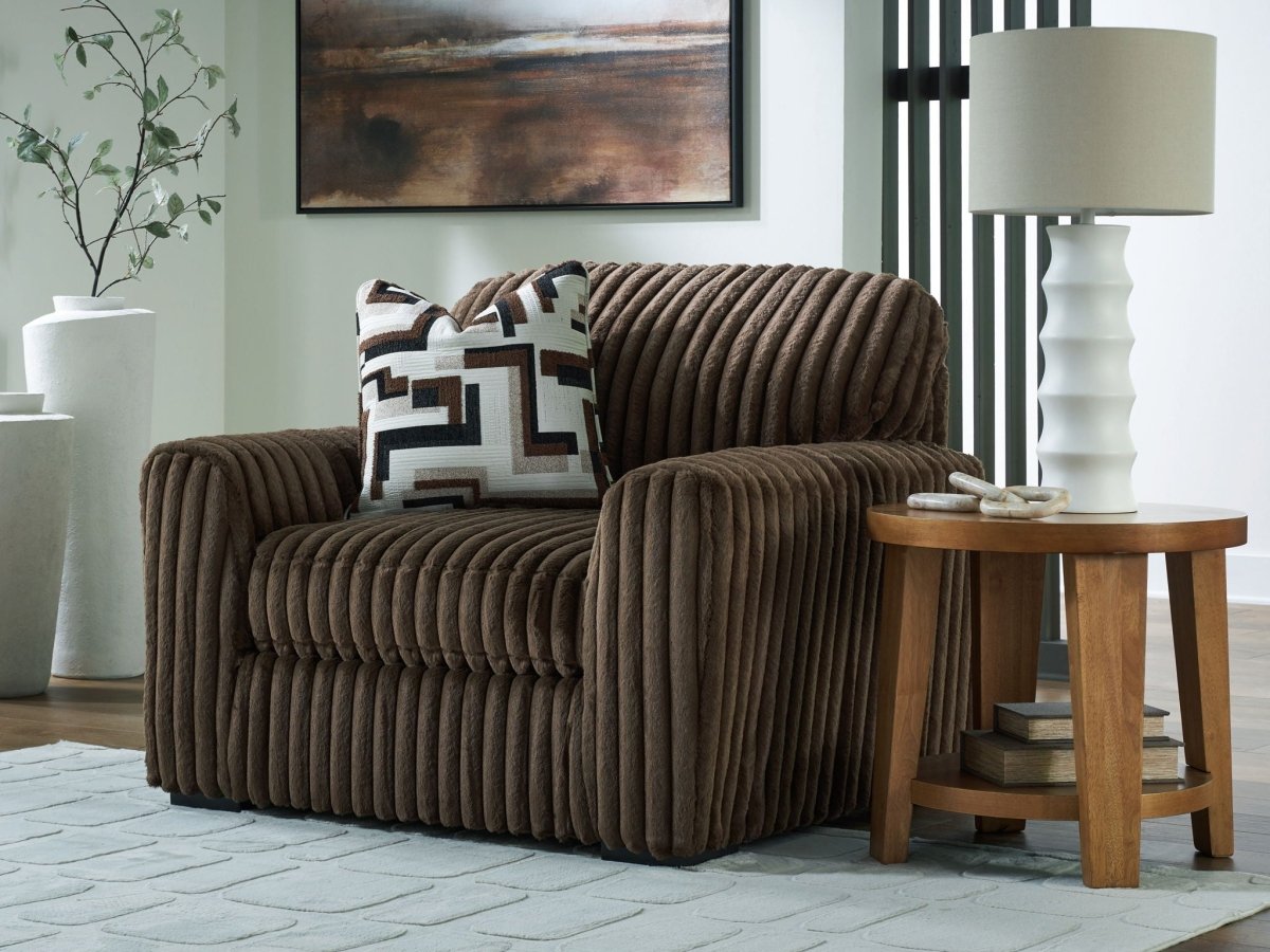 Midnight - Madness - Chair And A Half Arm Chairs by Signature Design by Ashley® - Walls Furniture & Mattress