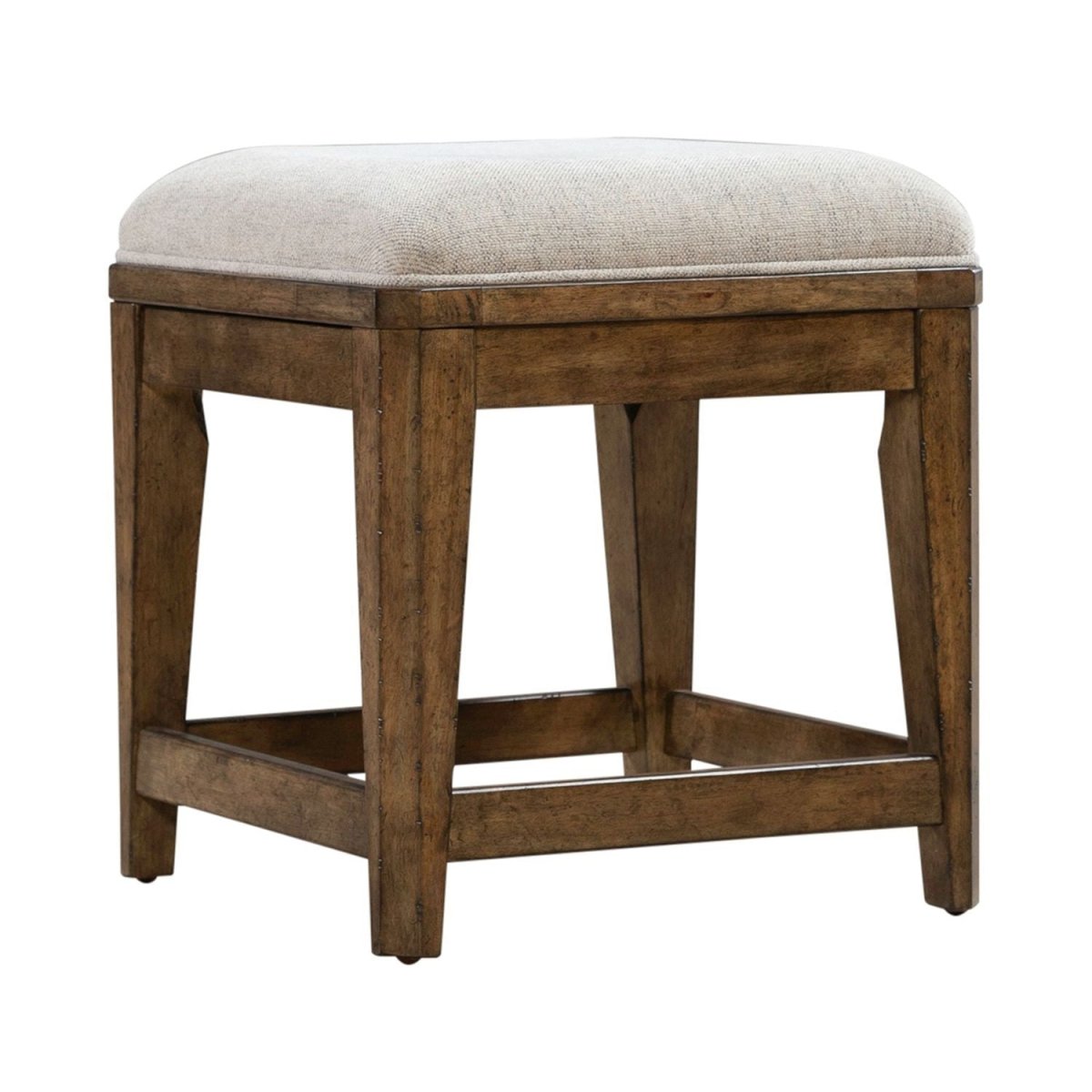 Carolina Park - Upholstered Console Stool - Brown Counter Height (24" - 27") by Liberty Furniture - Walls Furniture & Mattress