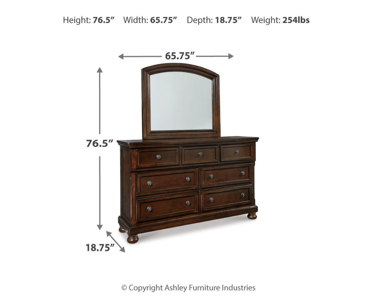 Porter - Dresser Dressers by Millennium® by Ashley - Walls Furniture & Mattress
