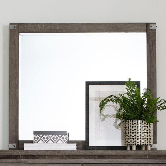 Lakeside Haven - Landscape Mirror - Dark Brown Landscape Mirrors by Liberty Furniture - Walls Furniture & Mattress