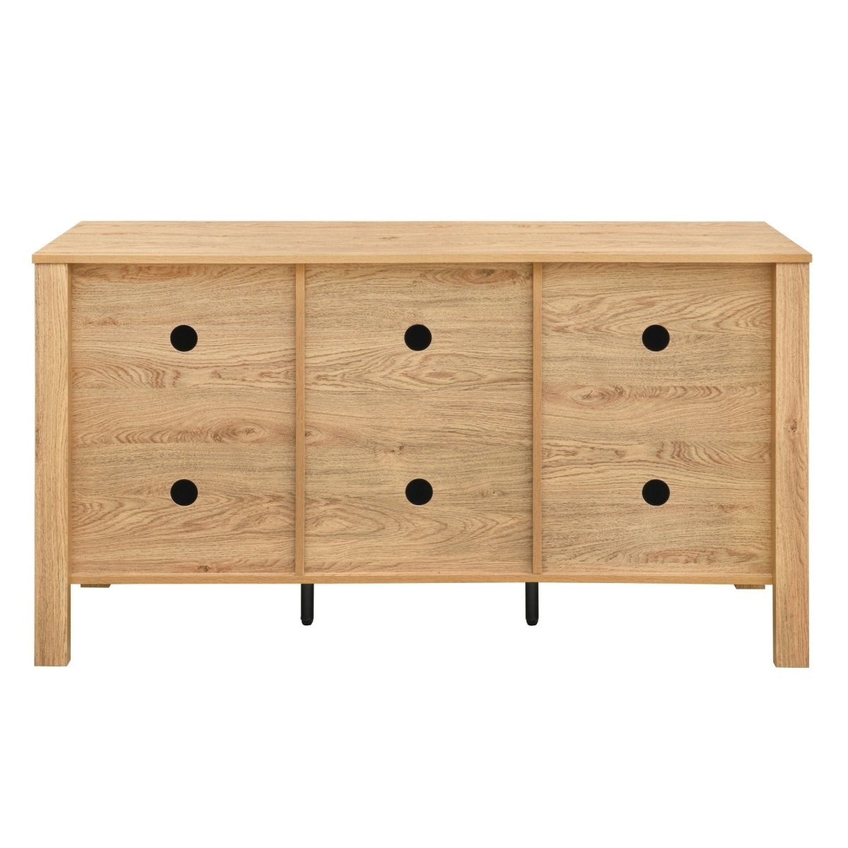 Thayer - 55" Sideboard/TV Console - Natural TV Stands by New Classic - Walls Furniture & Mattress