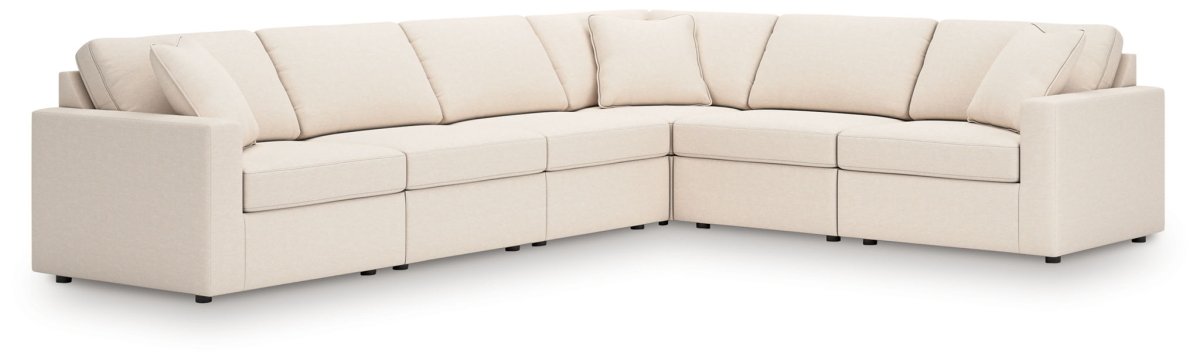 Modmax - Oyster - Sectional Stationary Sectionals by Signature Design by Ashley® - Walls Furniture & Mattress