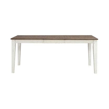 Al Fresco - Rectangular Leg Table - Graphite / Whitestone Dining Tables by Liberty Furniture - Walls Furniture & Mattress