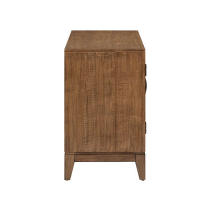 Shaker Lakes - Door Cabinet - Harvest Brown Accent Cabinets by Liberty Furniture - Walls Furniture & Mattress