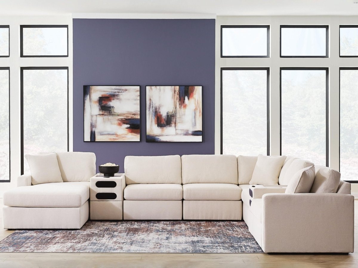 Modmax - 8 Piece Sectional Stationary Sectionals by Signature Design by Ashley® - Walls Furniture & Mattress