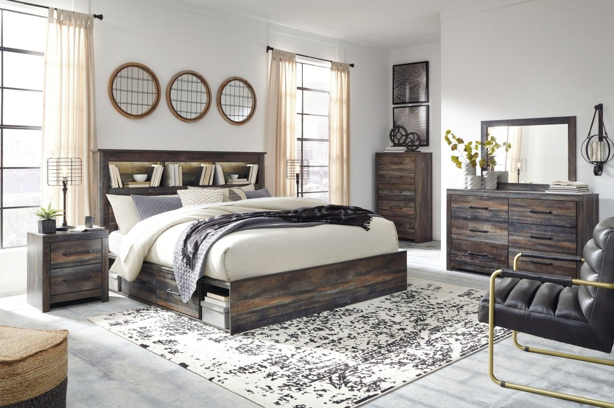 Drystan - Panel Bookcase Bed Panel Beds by Signature Design by Ashley® - Walls Furniture & Mattress