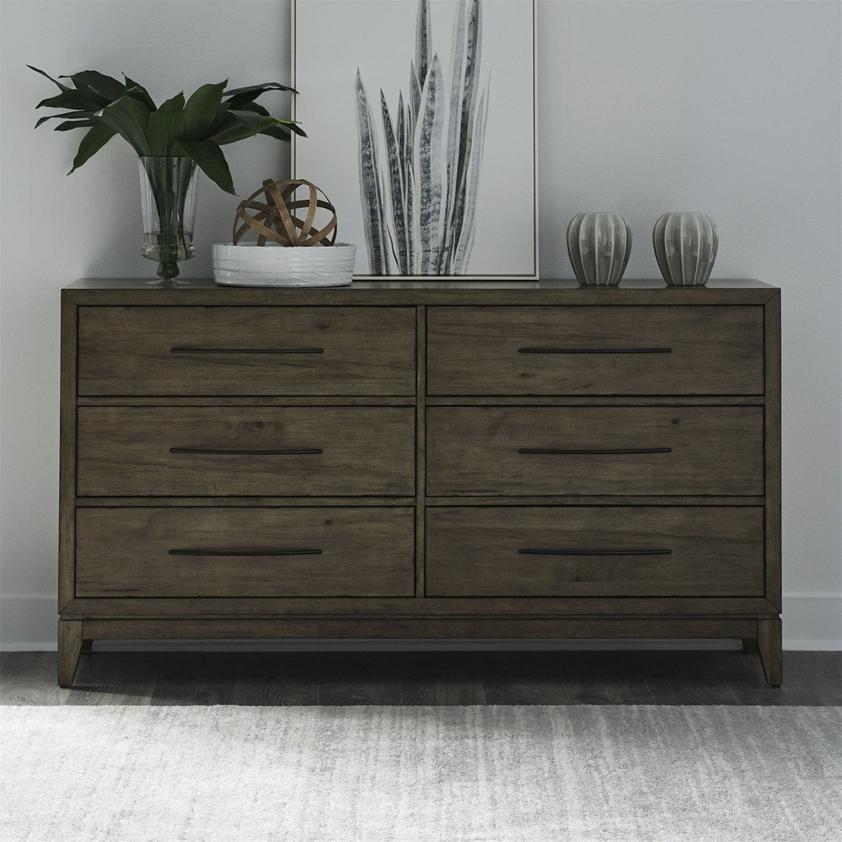 Shaker Lakes - Dresser Dresser & Mirror by Liberty Furniture - Walls Furniture & Mattress