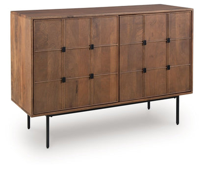 Juddins - Brown - Accent Cabinet Accent Cabinets by Signature Design by Ashley® - Walls Furniture & Mattress