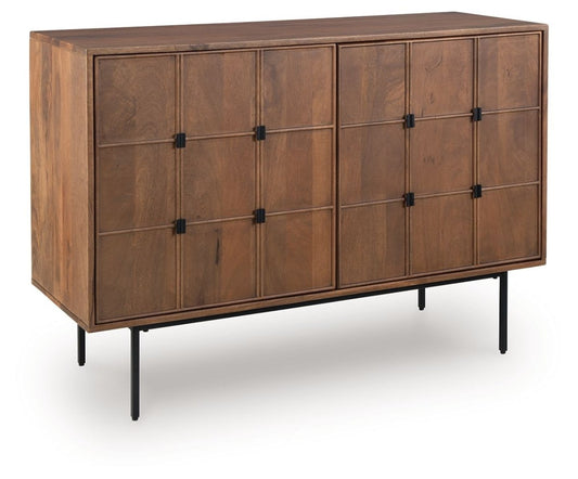 Juddins - Brown - Accent Cabinet Accent Cabinets by Signature Design by Ashley® - Walls Furniture & Mattress