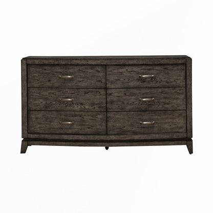 Avalon - 6 Drawer Dresser Dresser & Mirror by Liberty Furniture - Walls Furniture & Mattress