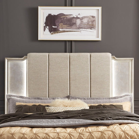 Montage - Upholstered Panel Headboard Panel Headboards by Liberty Furniture - Walls Furniture & Mattress