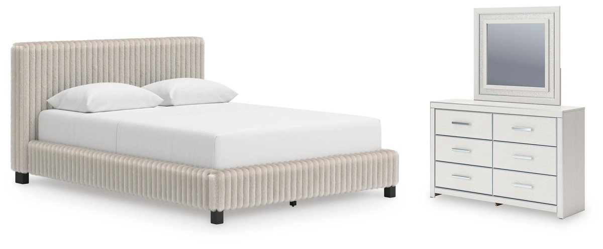 Zuraleus - Upholstered Bedroom Set 3 Piece Bedroom Sets by Signature Design by Ashley® - Walls Furniture & Mattress
