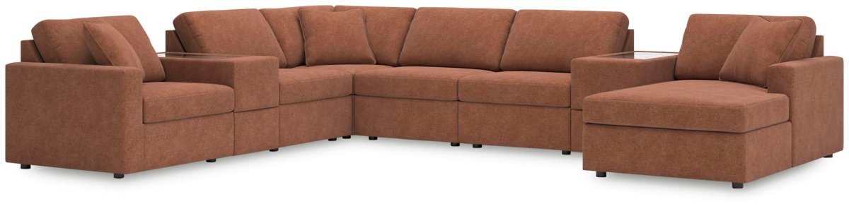 Modmax - Sectional - Spice Stationary Sectionals by Signature Design by Ashley® - Walls Furniture & Mattress