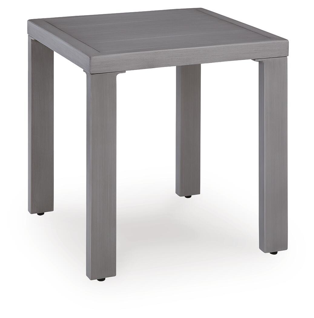 Half Moon Beach - Square End Table - Gray End Tables by Signature Design by Ashley® - Walls Furniture & Mattress