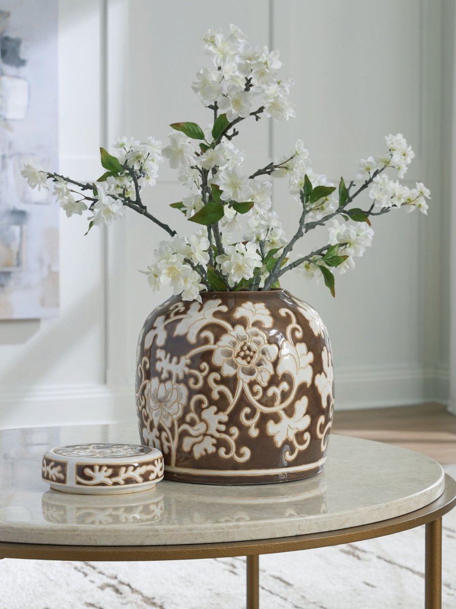 Adalham - Jar Vases & Jars by Signature Design by Ashley® - Walls Furniture & Mattress