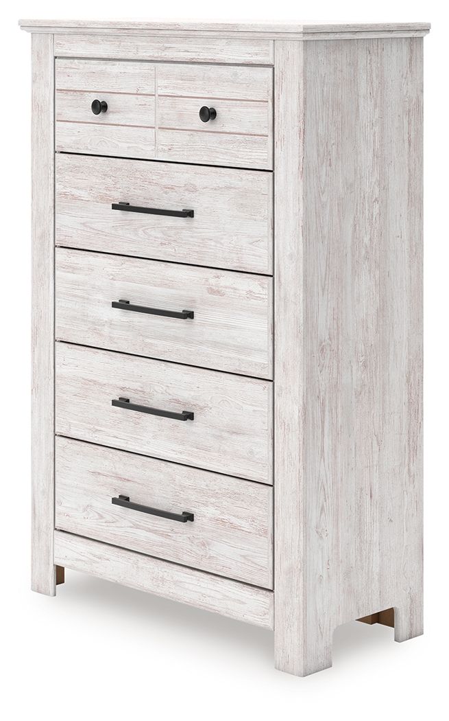 Makidern - Five Drawer Chest Accent Chests by Signature Design by Ashley® - Walls Furniture & Mattress