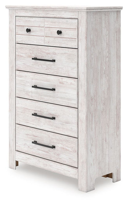 Makidern - Five Drawer Chest Accent Chests by Signature Design by Ashley® - Walls Furniture & Mattress