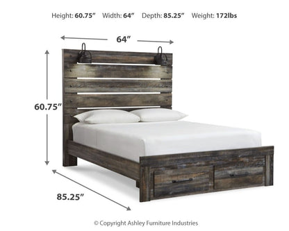 Drystan - Panel Bed Storage Beds by Signature Design by Ashley® - Walls Furniture & Mattress