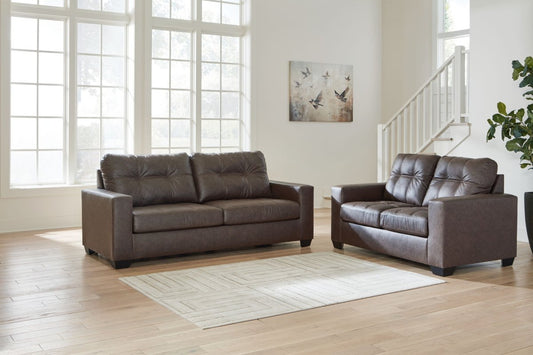 Barlin Mills - Living Room Set Stationary Sofas & Loveseats by Benchcraft® - Walls Furniture & Mattress