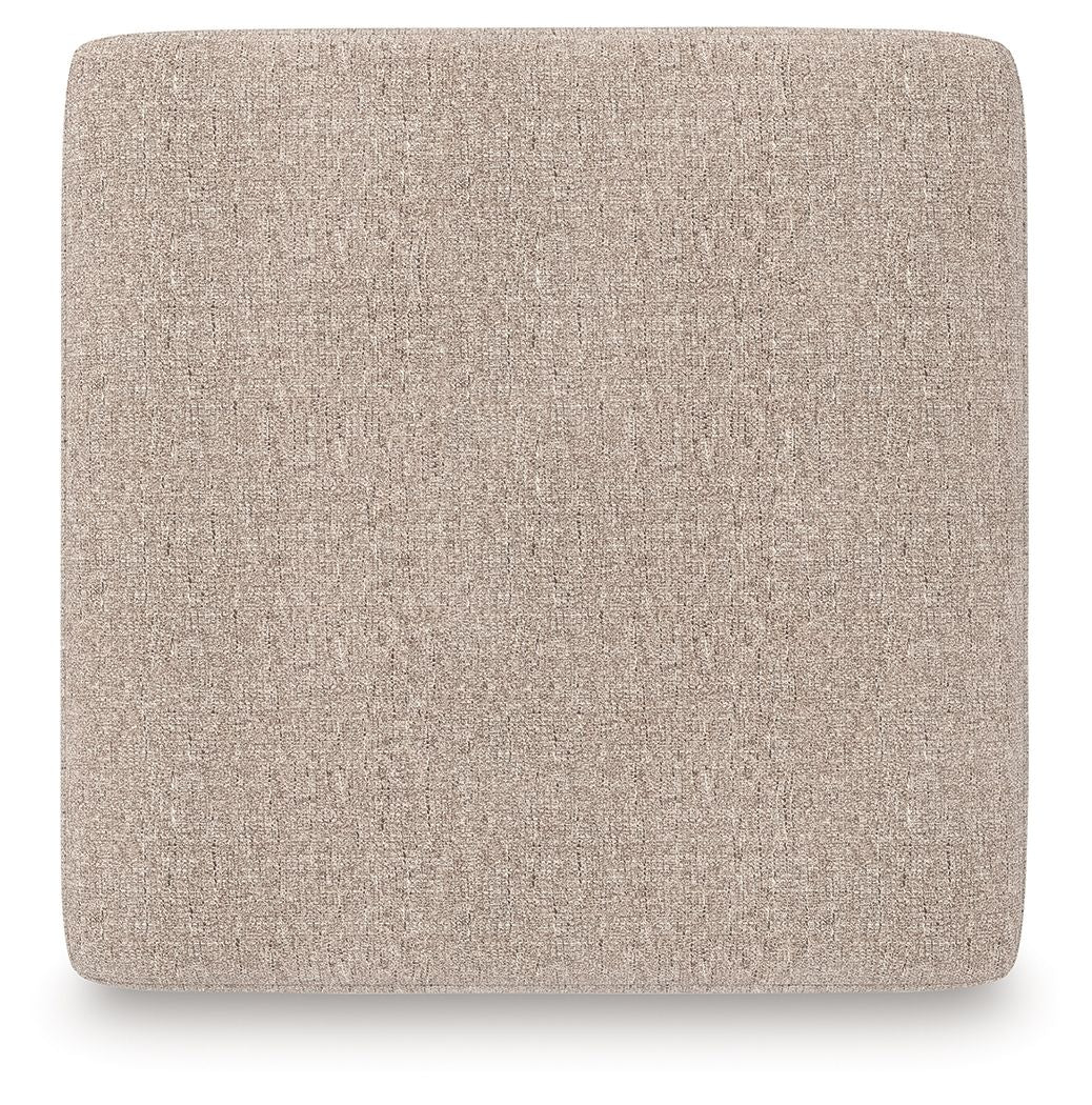 Seyler Lane - Beige - Oversized Accent Ottoman Accent Ottomans by Benchcraft® - Walls Furniture & Mattress