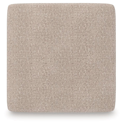Seyler Lane - Beige - Oversized Accent Ottoman Accent Ottomans by Benchcraft® - Walls Furniture & Mattress