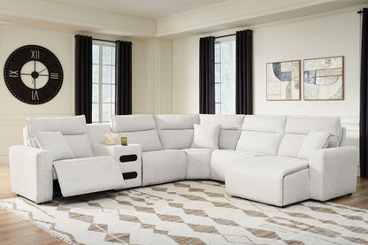 Modmax II - Reclining Sectional - Stone Reclining Sectionals by Signature Design by Ashley® - Walls Furniture & Mattress