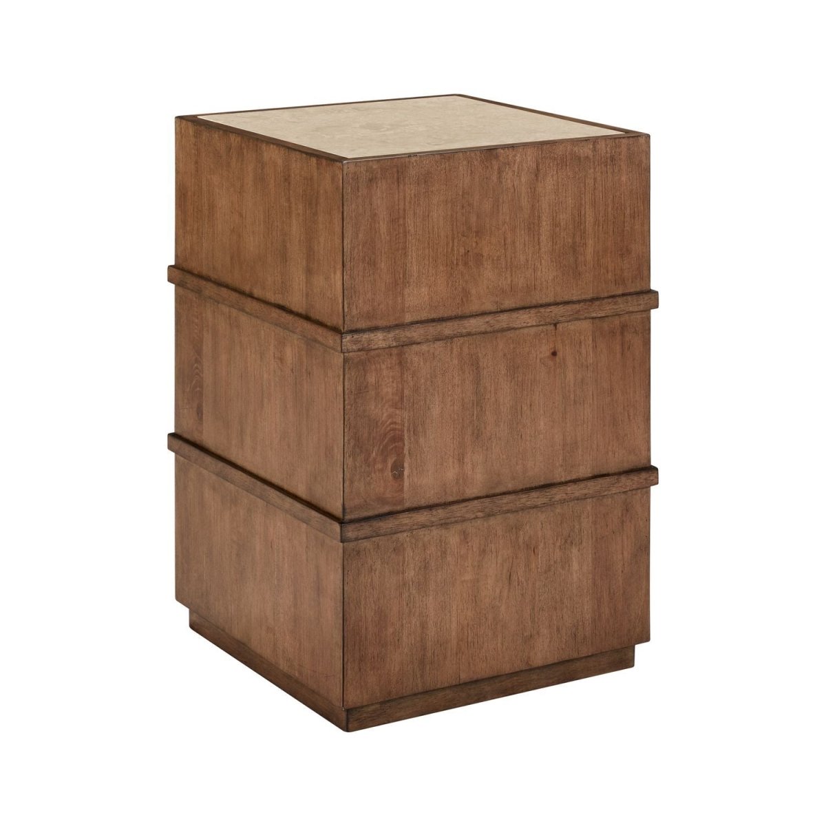 Shaker Lakes - Chairside Table - Brown Chair Side Tables by Liberty Furniture - Walls Furniture & Mattress