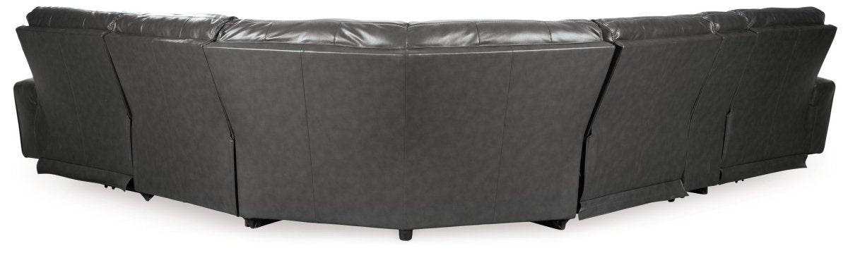 Samperstone - Power Reclining Sectional Reclining Sectionals by Signature Design by Ashley® - Walls Furniture & Mattress