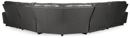 Samperstone - Power Reclining Sectional Reclining Sectionals by Signature Design by Ashley® - Walls Furniture & Mattress