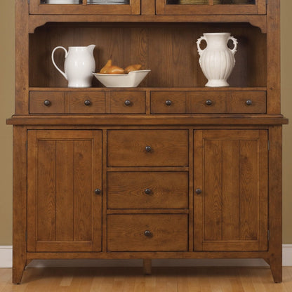 Hearthstone Ridge - Buffet - Light Brown Buffets by Liberty Furniture - Walls Furniture & Mattress