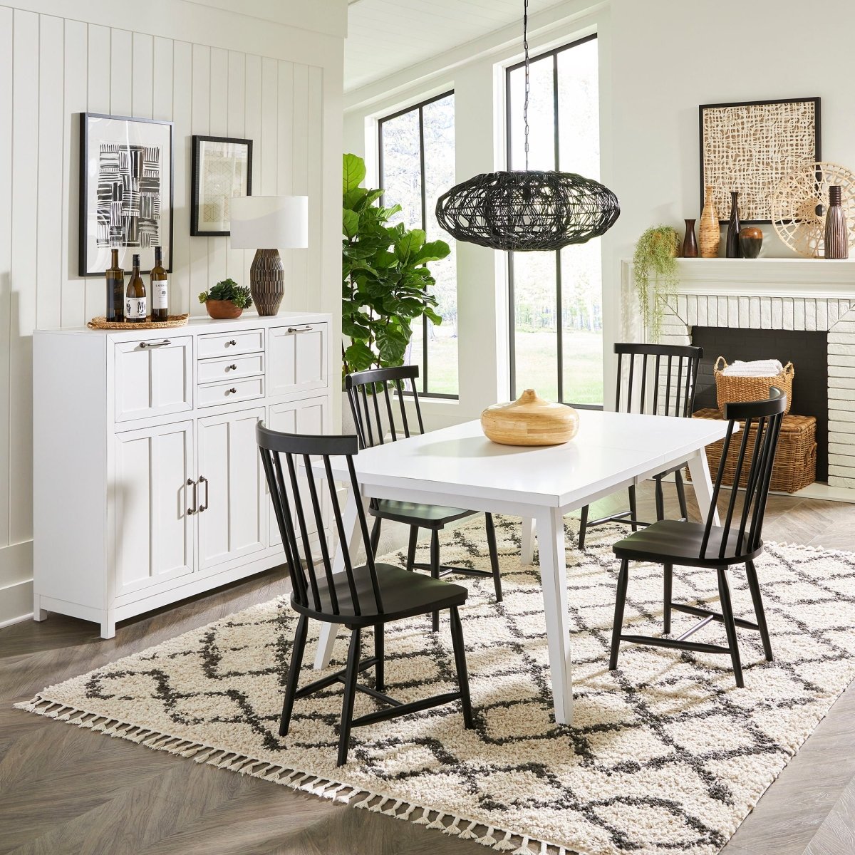 Capeside Cottage - Rectangular Table Set 5 Piece Dining Room Sets by Liberty Furniture - Walls Furniture & Mattress