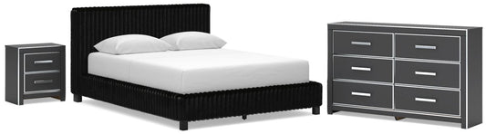 Zuraleus - Upholstered Bedroom Set 3 Piece Bedroom Sets by Signature Design by Ashley® - Walls Furniture & Mattress
