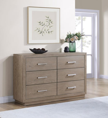 Kenora - 6 - Drawer Dresser Dressers by Coaster Fine Furniture - Walls Furniture & Mattress