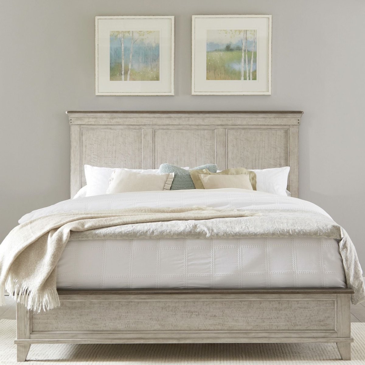 Ivy Hollow - Bed Panel Beds by Liberty Furniture - Walls Furniture & Mattress