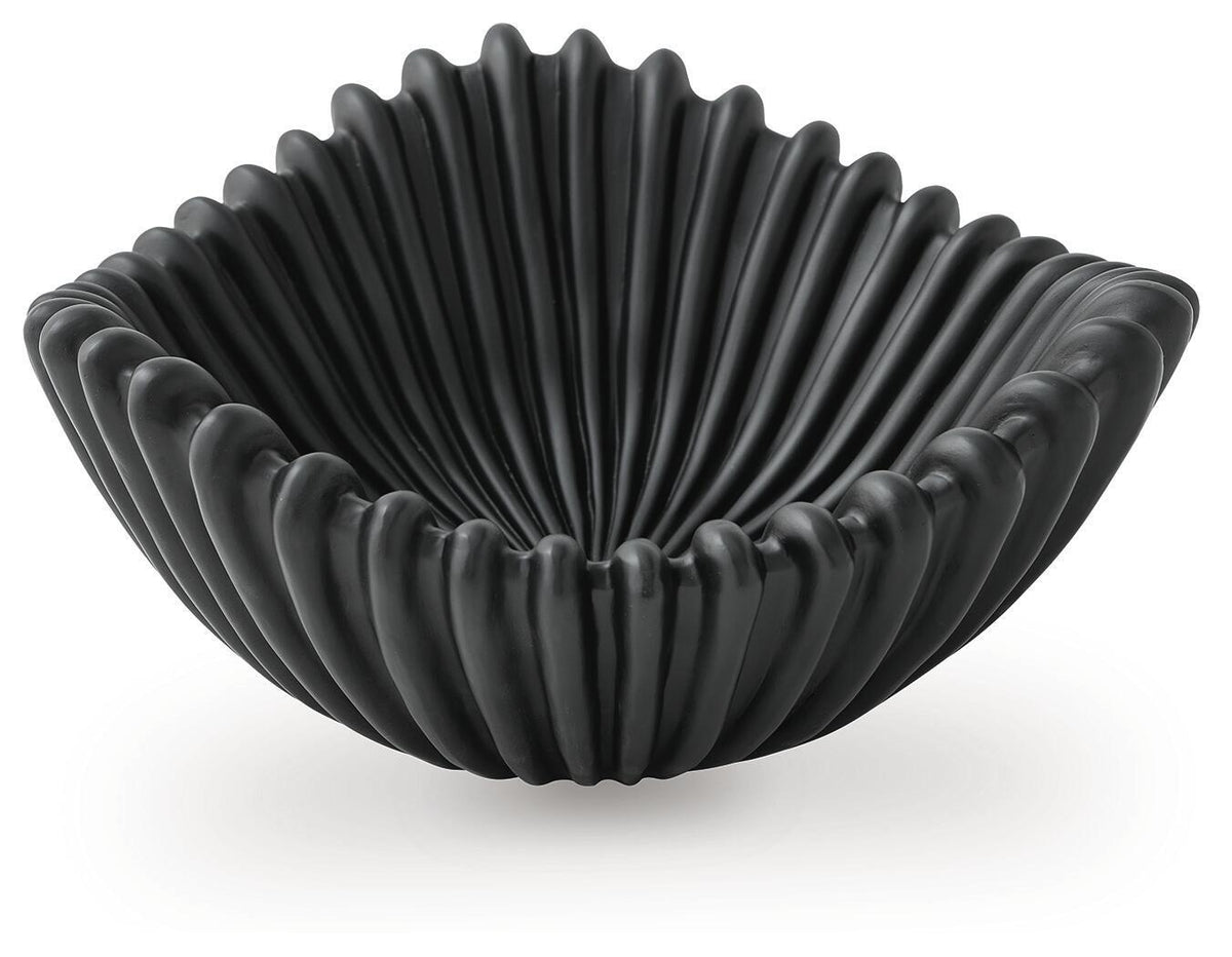 Browman - Bowl - Black Plates & Bowls by Signature Design by Ashley® - Walls Furniture & Mattress