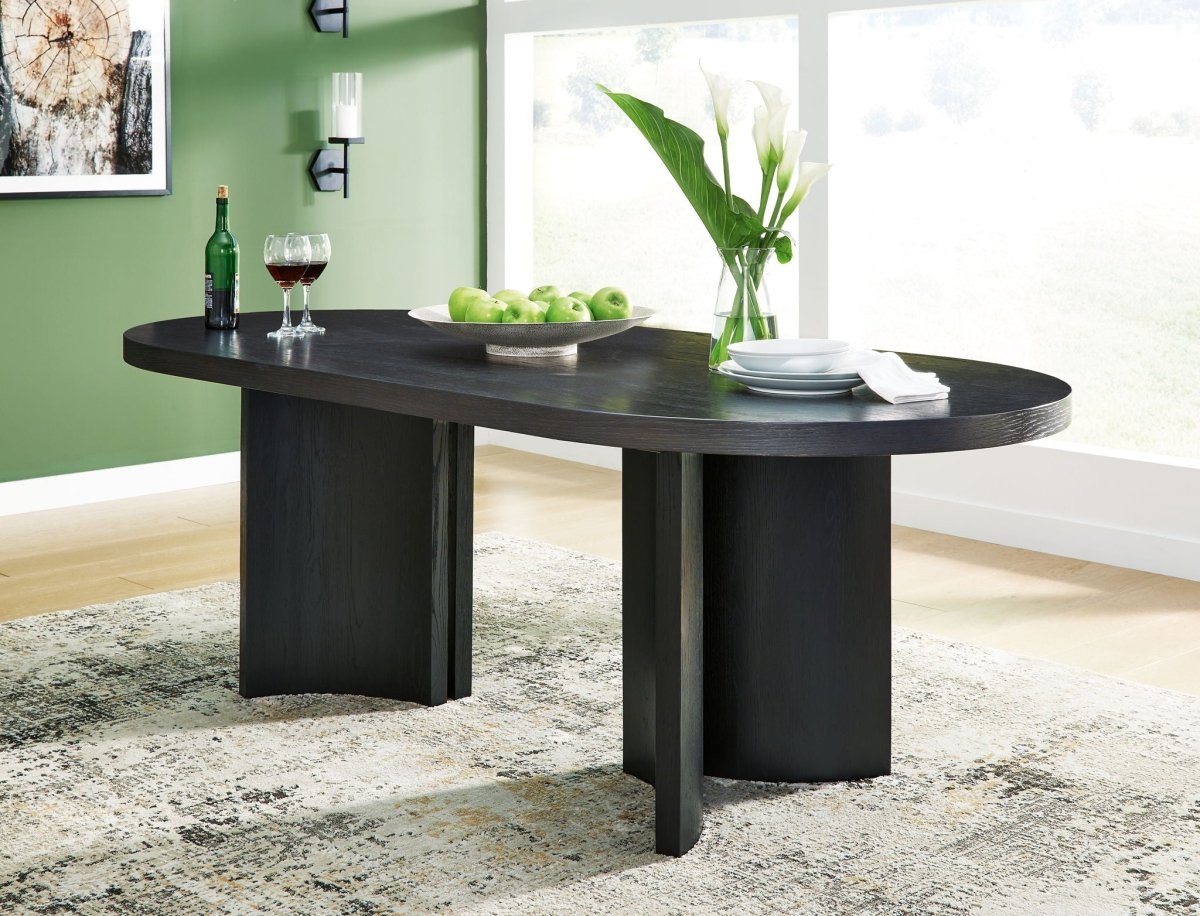 Rowanbeck - Dining Room Set 5 Piece Dining Room Sets by Signature Design by Ashley® - Walls Furniture & Mattress