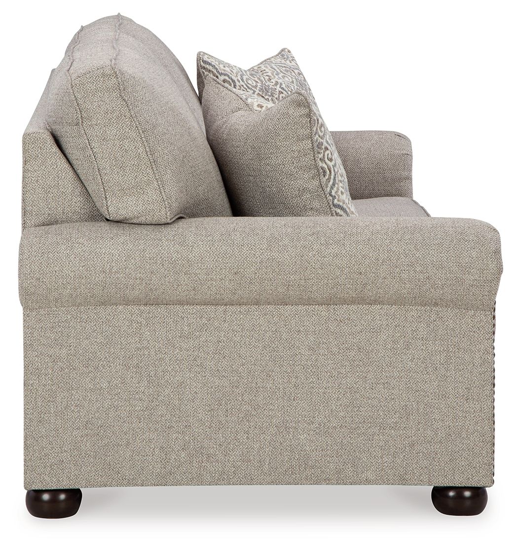 Gaelon - Living Room Set Stationary Chair & Ottoman by Signature Design by Ashley® - Walls Furniture & Mattress