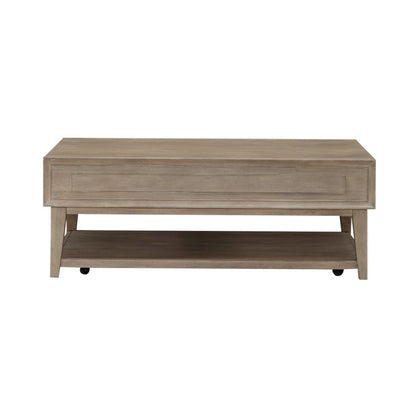 Brentwood - Cocktail Table - Sandstone Cocktail Tables by Liberty Furniture - Walls Furniture & Mattress