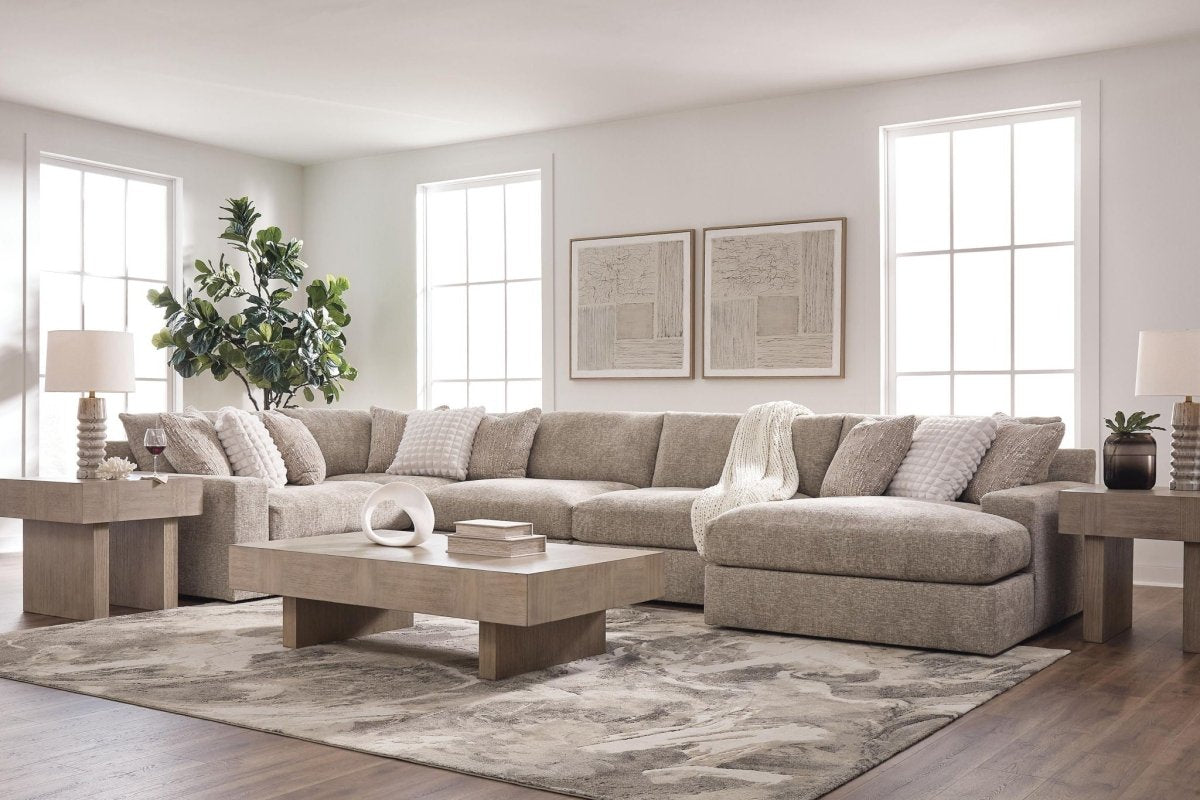 Nexora-Court - Sectional Stationary Sectionals by Signature Design by Ashley® - Walls Furniture & Mattress