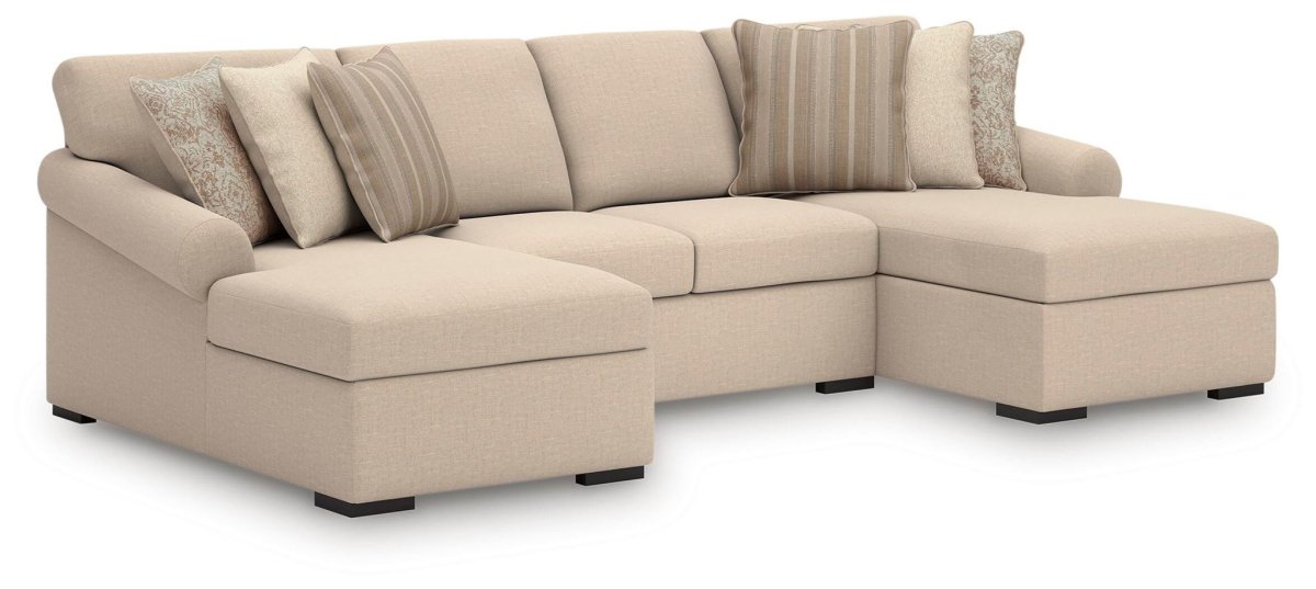LadyMae - Sectional Stationary Sectionals by Benchcraft® - Walls Furniture & Mattress