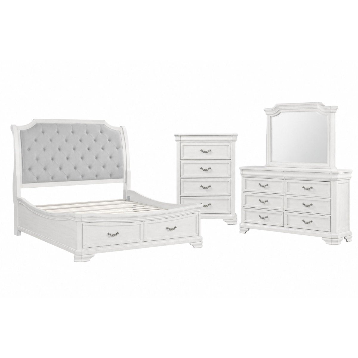 Lyndhurst - Bedroom Set 4 Piece Bedroom Sets by New Classic - Walls Furniture & Mattress