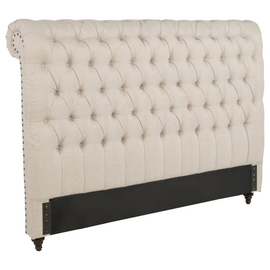Devon - Upholstered Headboard Upholstered Headboards by CoasterEssence - Walls Furniture & Mattress