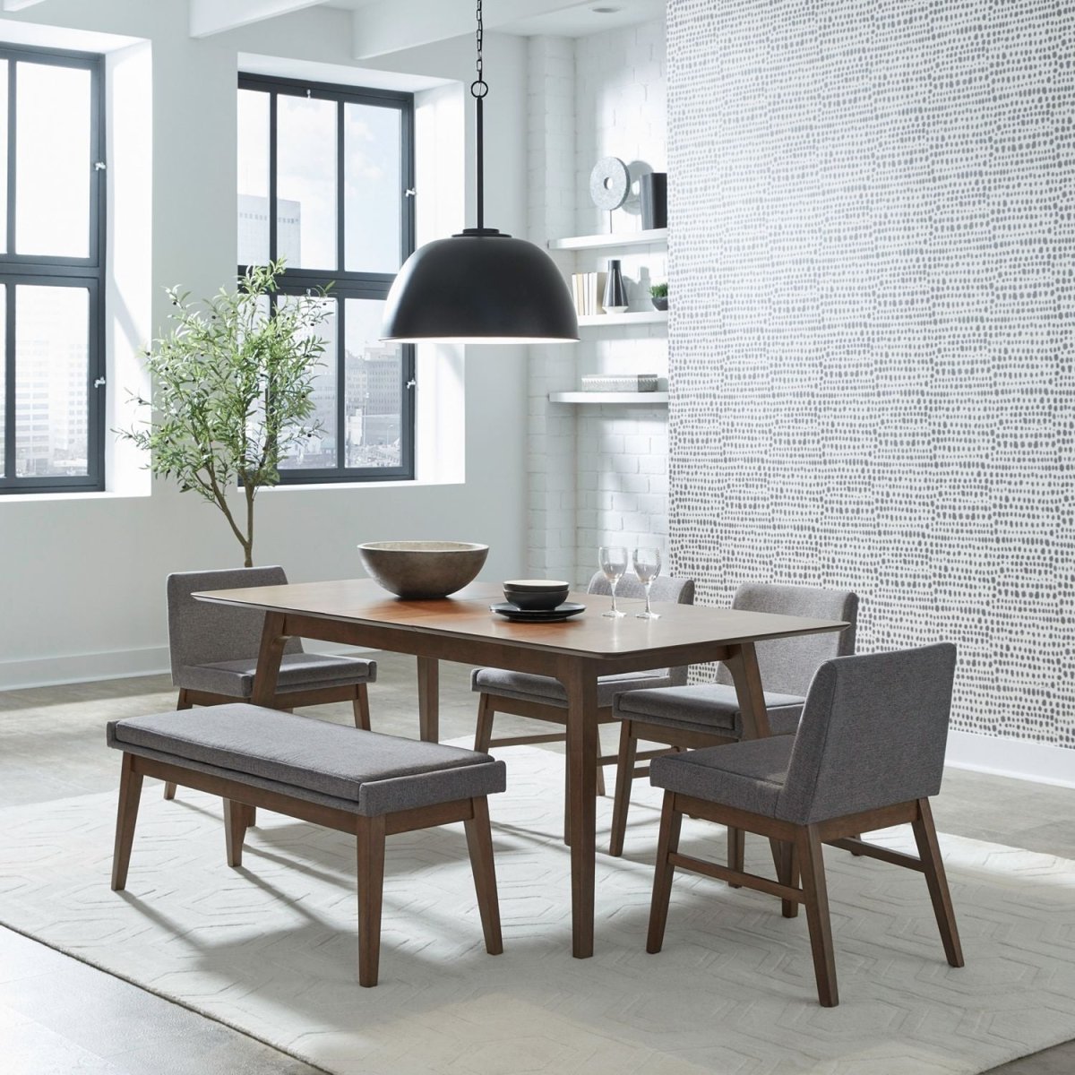 Space Savers - Leg Table Set 5 Piece Dining Room Sets by Liberty Furniture - Walls Furniture & Mattress