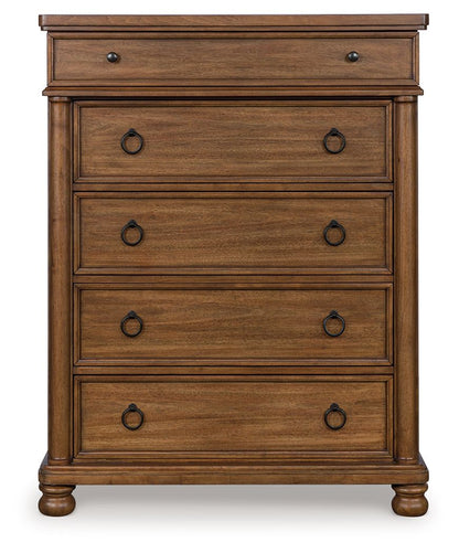 Rowlenstown - Five Drawer Chest Accent Chests by Signature Design by Ashley® - Walls Furniture & Mattress