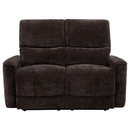 Navarro - Chenille Upholstered Reclining Loveseat Reclining Loveseats by Coaster Fine Furniture - Walls Furniture & Mattress