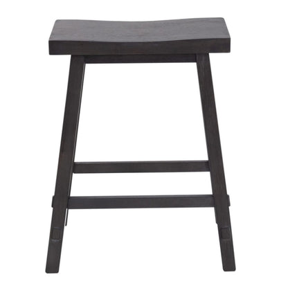 Creations II - 24" Sawhorse Counter Stool Counter Height (24" - 27") by Liberty Furniture - Walls Furniture & Mattress