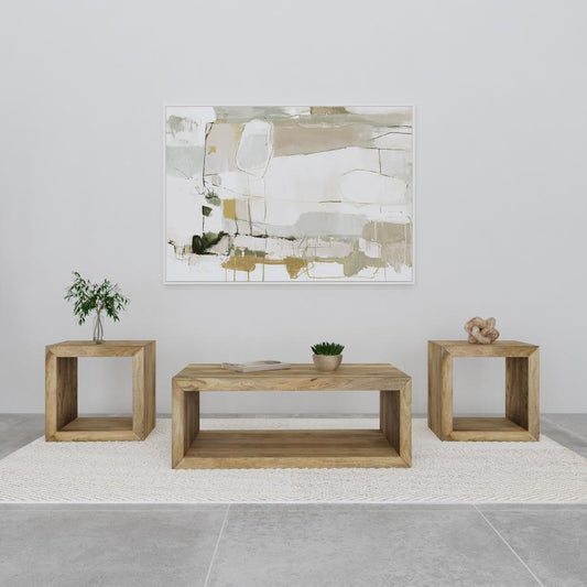 Benton - Coffee And End Table Set Table Sets by Coaster Fine Furniture - Walls Furniture & Mattress