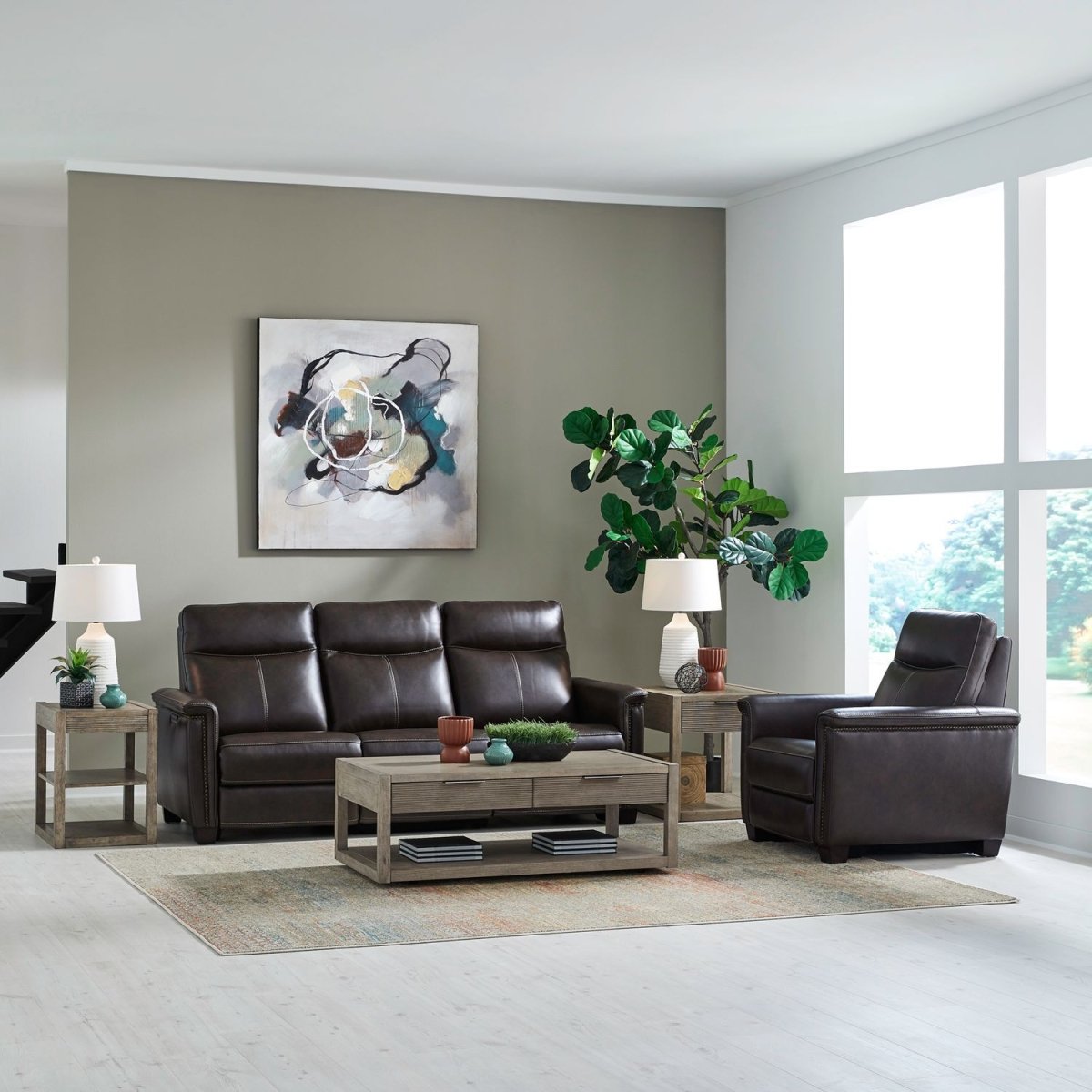 Crawford - Sofa Set Reclining Sofas & Loveseats by Liberty Furniture - Walls Furniture & Mattress